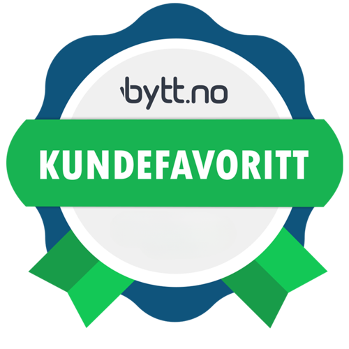 Kundefavoritt hos Bytt.no