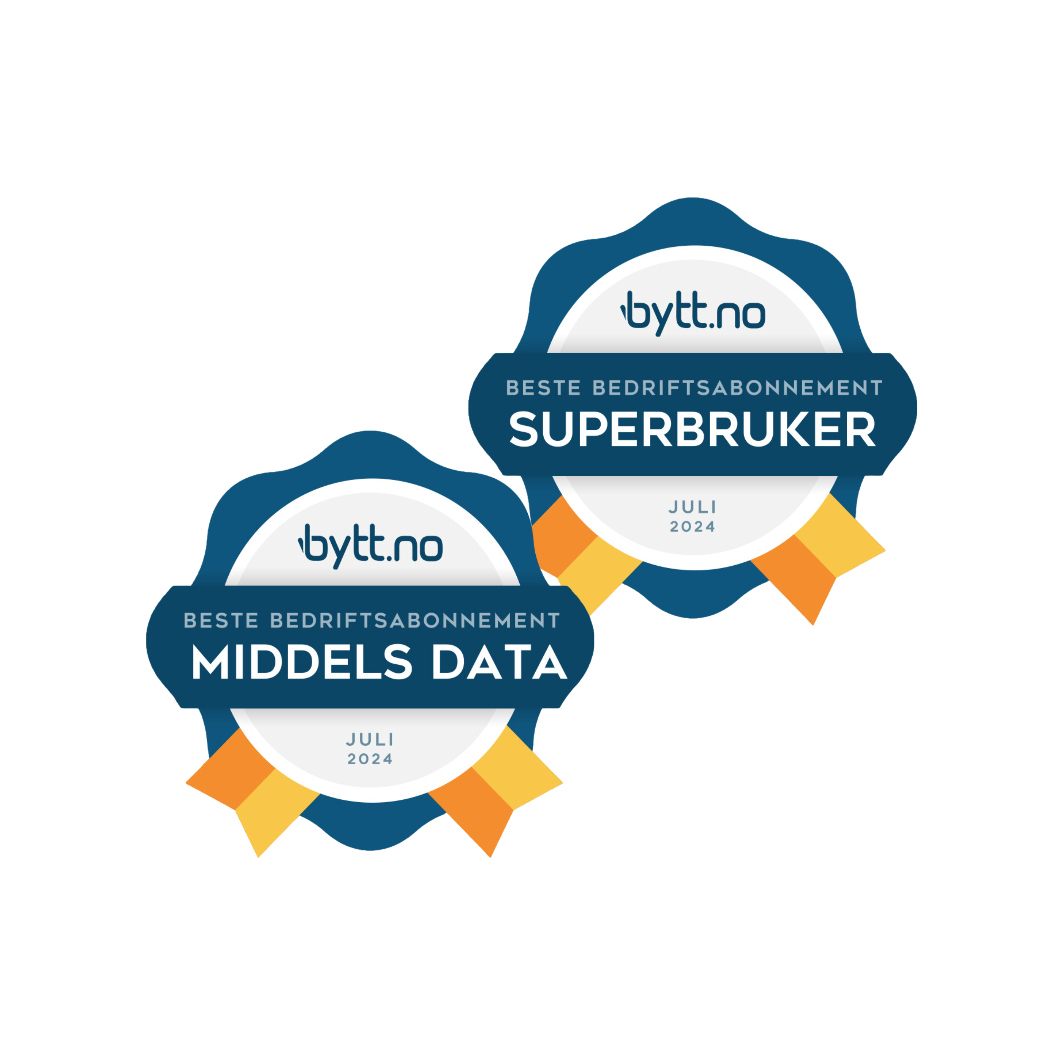 Nok en gang beste bedriftsabonnement - både for juni og juli
